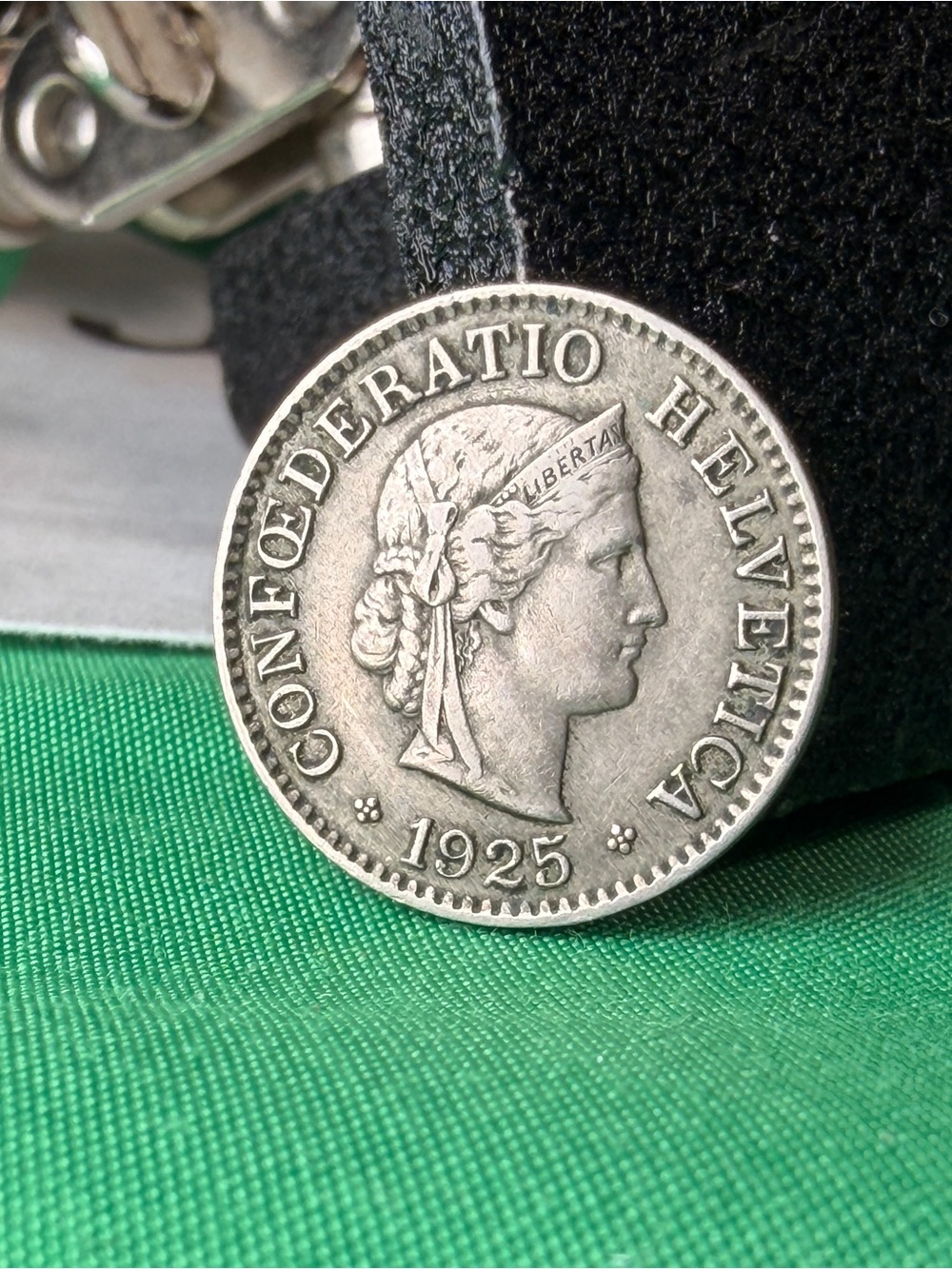 1925 Switzerland 5 Rappen KM# 26